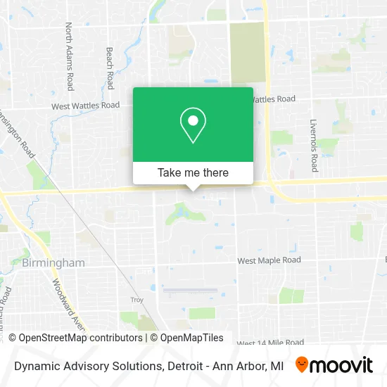 Dynamic Advisory Solutions map