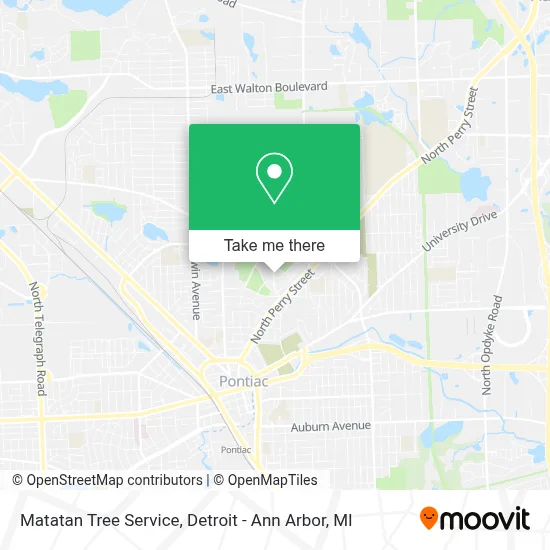Matatan Tree Service map