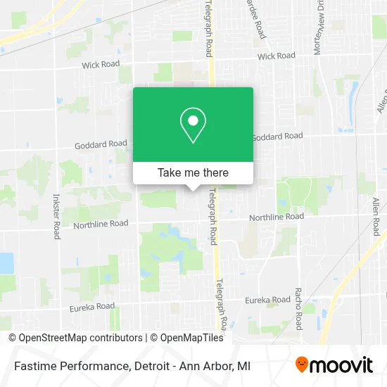 Fastime Performance map