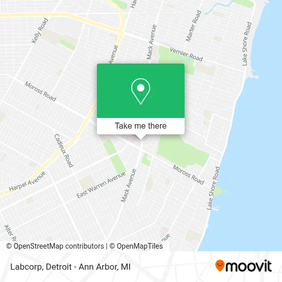 Labcorp map