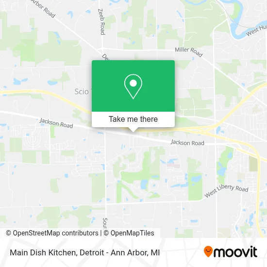 Main Dish Kitchen map