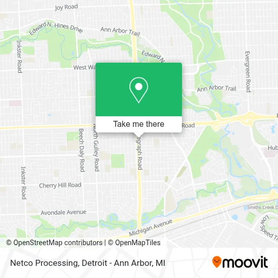 Netco Processing map