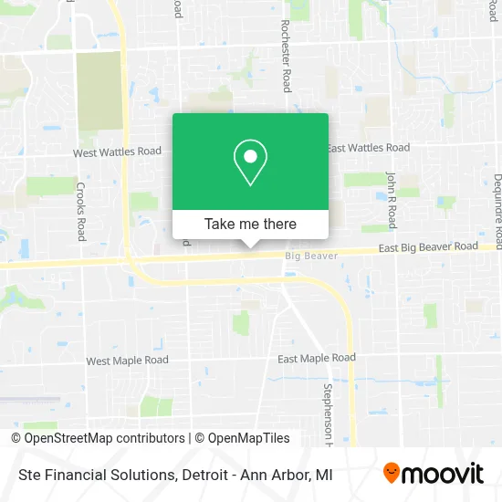 Ste Financial Solutions map