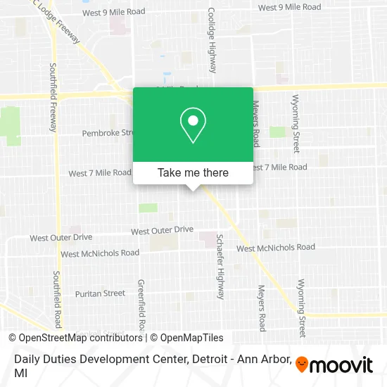 Daily Duties Development Center map