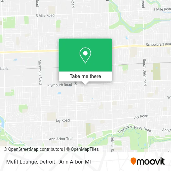 Mefit Lounge map