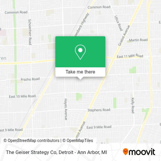 The Geiser Strategy Co map