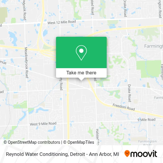 Reynold Water Conditioning map