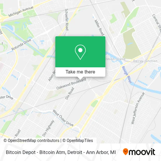 Bitcoin Depot - Bitcoin Atm map