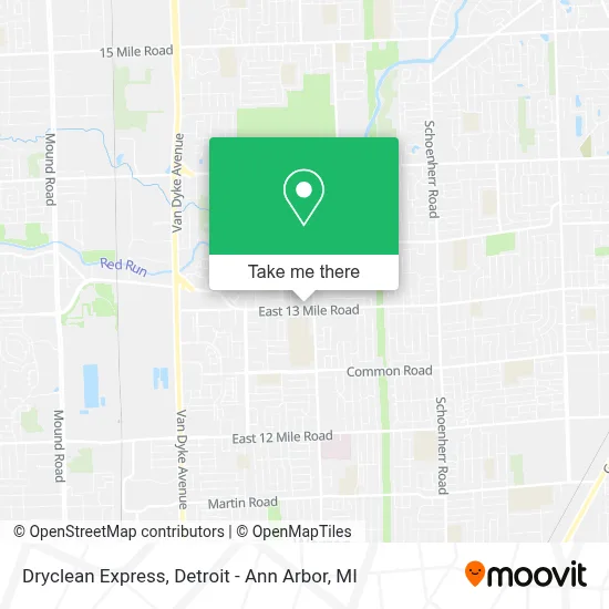 Dryclean Express map