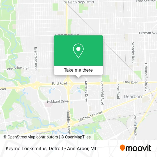Keyme Locksmiths map