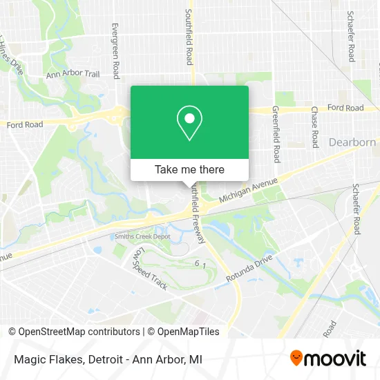 Magic Flakes map