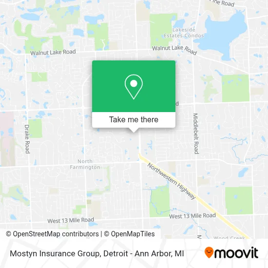 Mostyn Insurance Group map