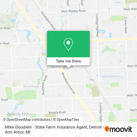 Mike Goodwin - State Farm Insurance Agent map