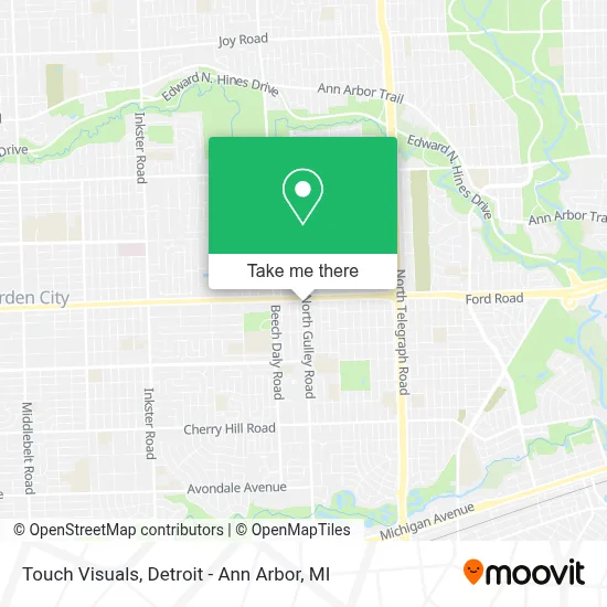 Touch Visuals map