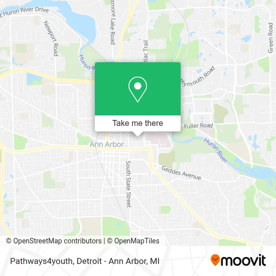 Pathways4youth map