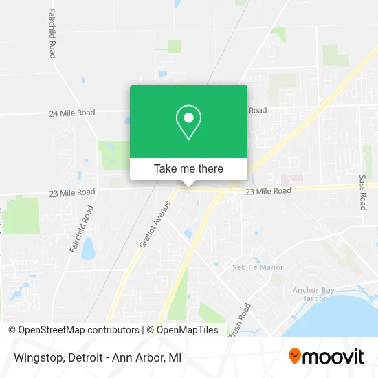 Wingstop map