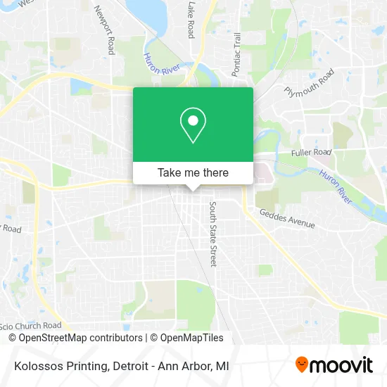 Kolossos Printing map