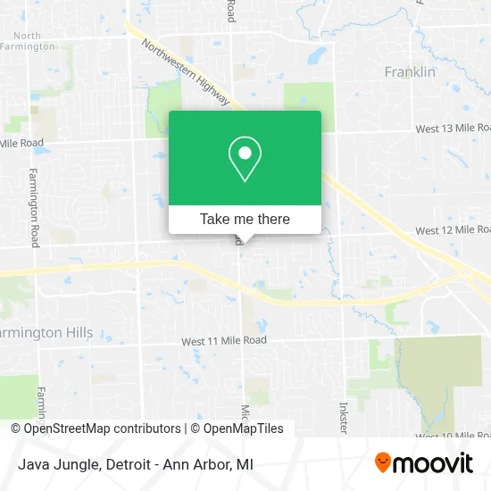 Java Jungle map