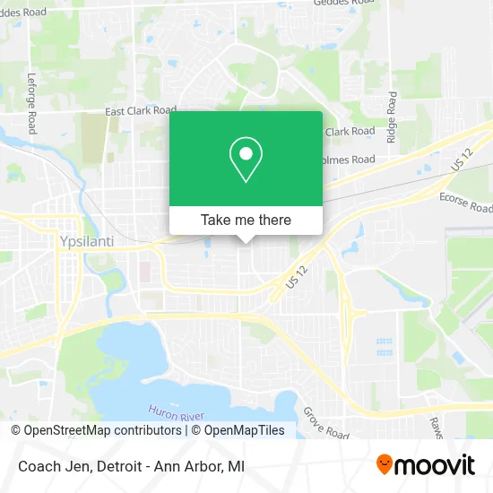 Coach Jen map
