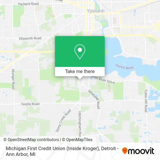 Michigan First Credit Union (Inside Kroger) map