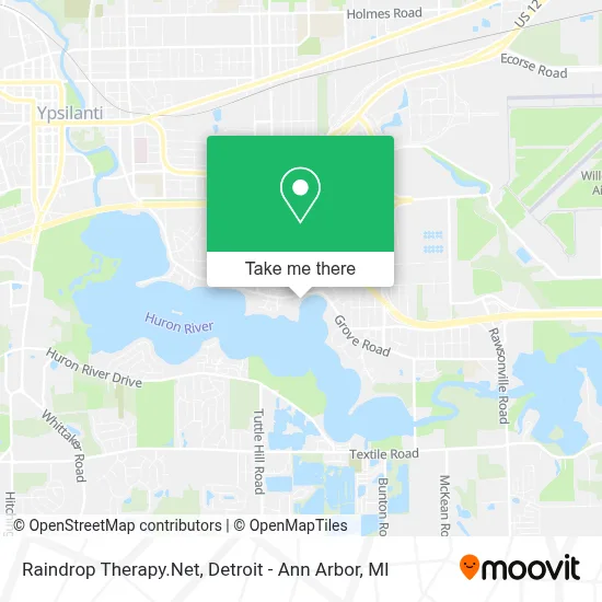 Raindrop Therapy.Net map