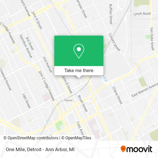One Mile map