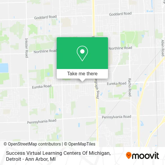 Success Virtual Learning Centers Of Michigan map