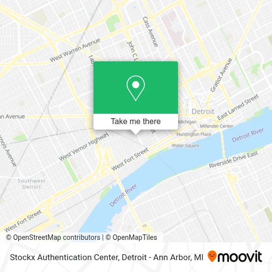 Stockx Authentication Center map