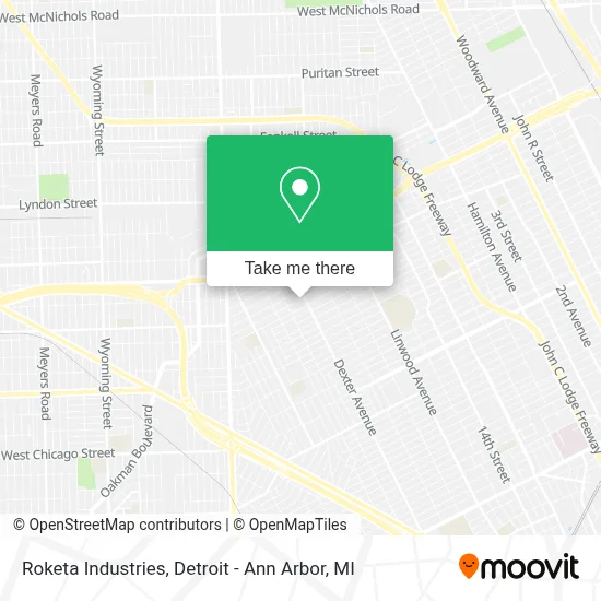 Roketa Industries map