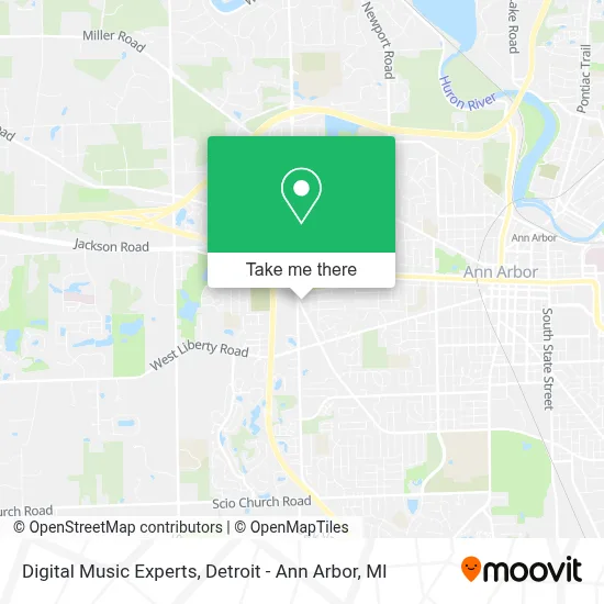 Digital Music Experts map