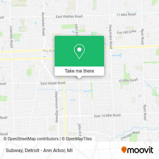 Subway map