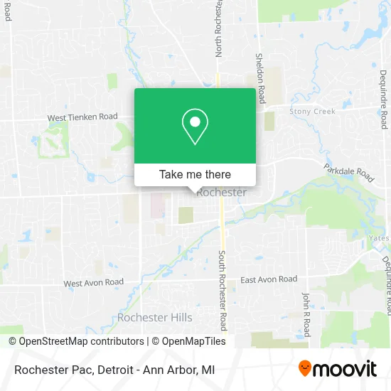 Rochester Pac map