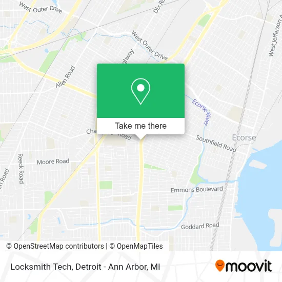 Locksmith Tech map