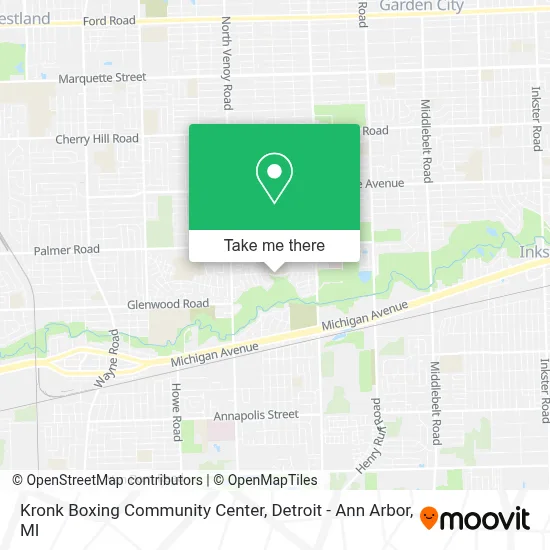 Kronk Boxing Community Center map