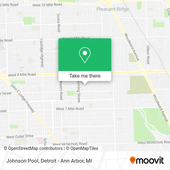 Johnson Pool map