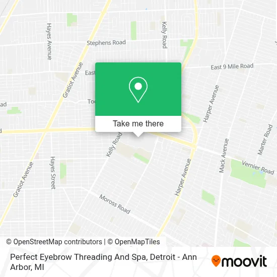 Perfect Eyebrow Threading And Spa map