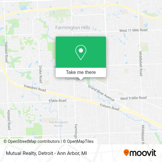 Mutual Realty map