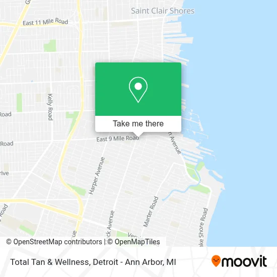 Total Tan & Wellness map
