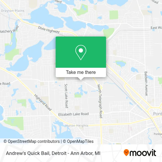 Andrew's Quick Bail map