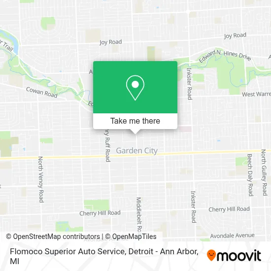 Flomoco Superior Auto Service map