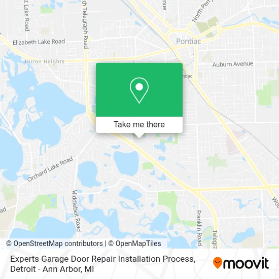 Experts Garage Door Repair Installation Process map