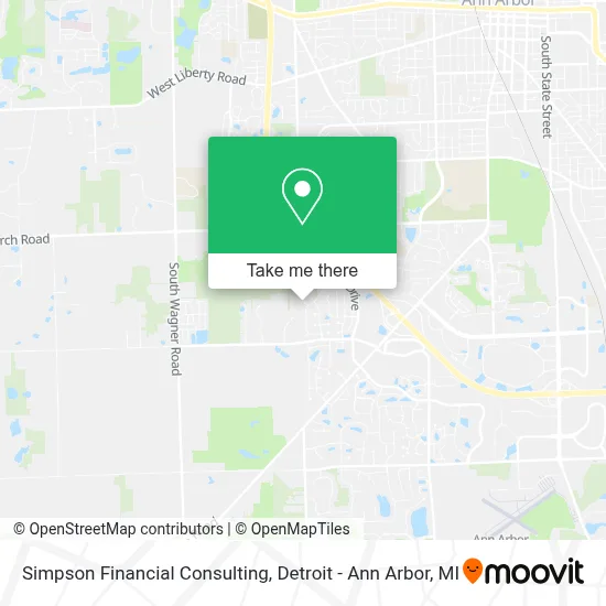 Simpson Financial Consulting map