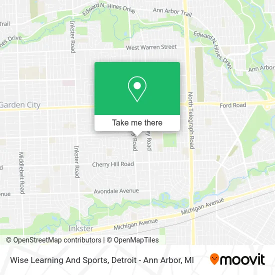 Wise Learning And Sports map