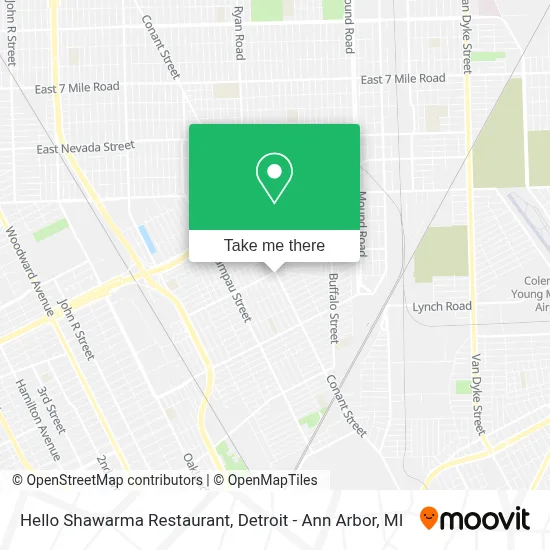 Hello Shawarma Restaurant map