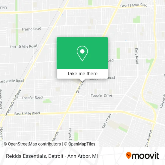 Reidds Essentials map