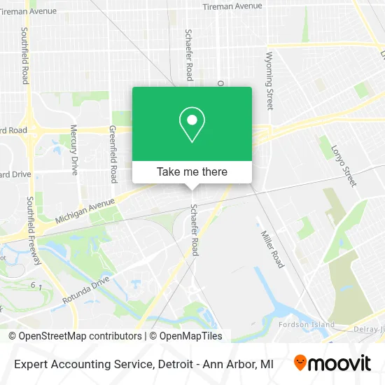 Expert Accounting Service map