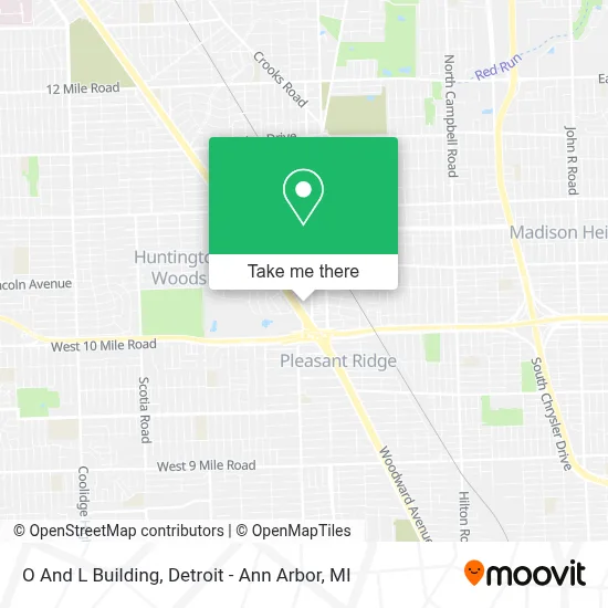 O And L Building map