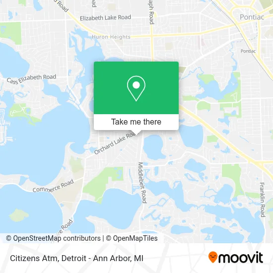 Citizens Atm map