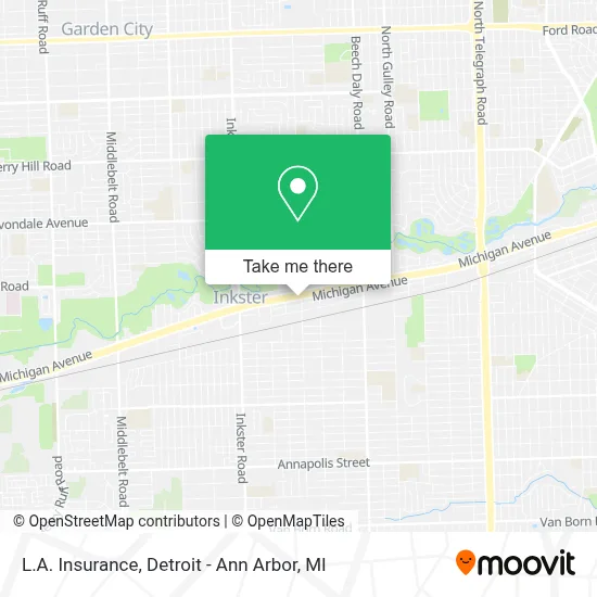 L.A. Insurance map