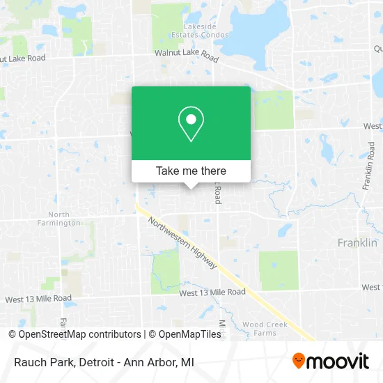 Rauch Park map